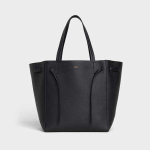 Black Celine Small Phantom in soft grained calfskin Cabas | CL-593091