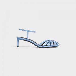 Light blue Celine TRIOMPHE in CALFSKIN Sandals | CL-592602