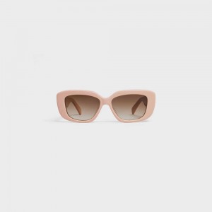 Nude Celine Triomphe 04 in Acetate Sunglasses | CL-592394