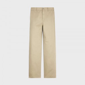 Raw Wash Celine straight chinos in cotton twill Pants | CL-592064