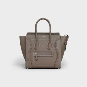 Souris Celine Micro handbag in drummed calfskin Luggage | CL-593053