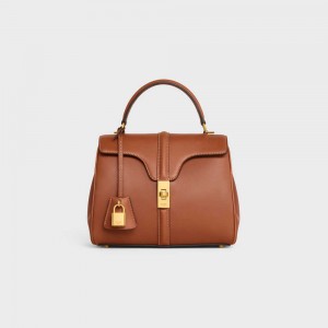 Tan Celine Small Bag in natural calfskin 16 | CL-593276