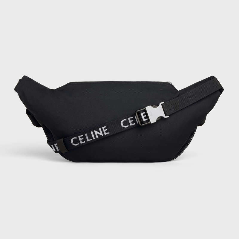 Black Celine BAG TREKKING IN NYLON with celine PRINT Shoulder Bags | CL-591848