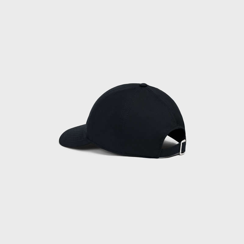 Black Celine BASEBALL IN COTTON Cap | CL-591688