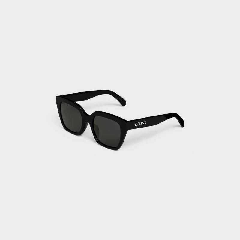 Black Celine Monochroms 03 in Acetate Sunglasses | CL-592417