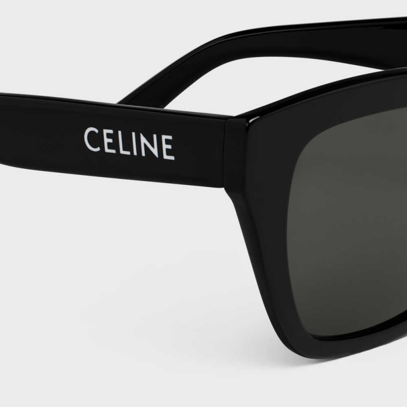 Black Celine Monochroms 03 in Acetate Sunglasses | CL-592417