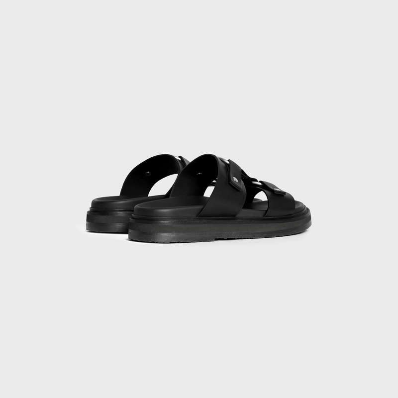 Black Celine TIPPI in CALFSKIN - VEGETAL TANNING Sandals | CL-591888