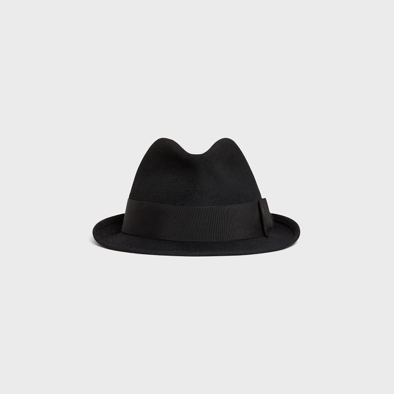 Black Celine borsalino in felt Hat | CL-591721