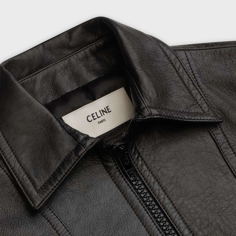 Black Celine paul blouson in Leather | CL-591920