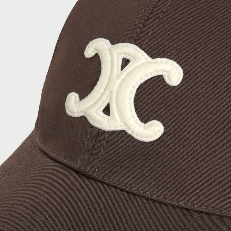 Cacao Celine TRIOMPHE BASEBALL IN COTTON Cap | CL-592352