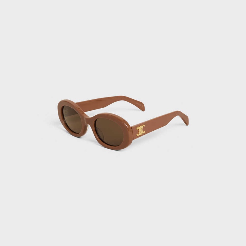 Camel Celine Triomphe 01 in Acetate Sunglasses | CL-592381