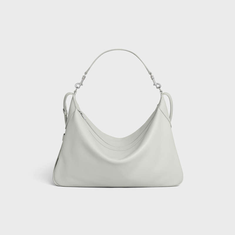 Chalk Celine Large Strap Romy in Supple Calfskin Shoulder Bags | CL-591843