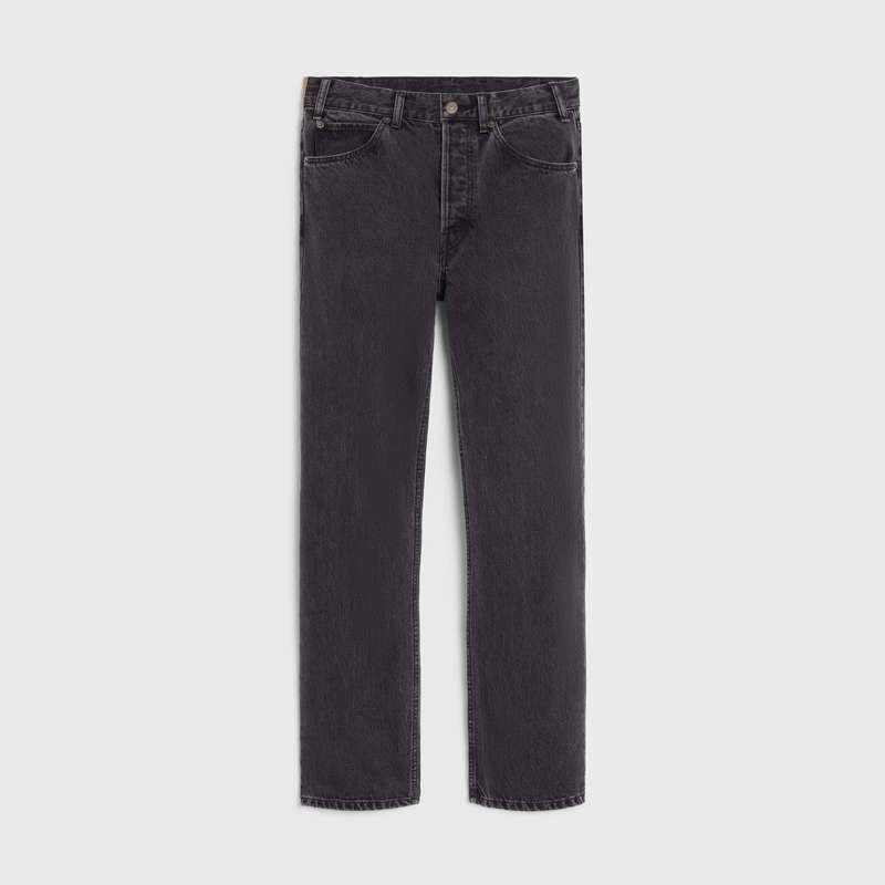 Charcoal Wash Celine kurt jeans in charcoal wash denim Pants | CL-592048