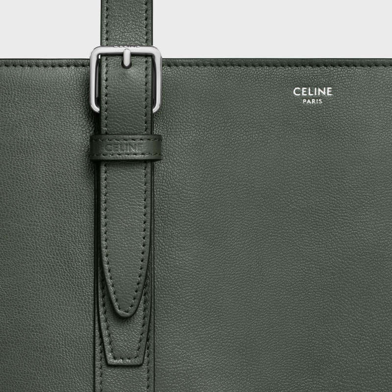 DARK ARMY Celine WITH BUCKLE in SMOOTH CALFSKIN Cabas | CL-591834