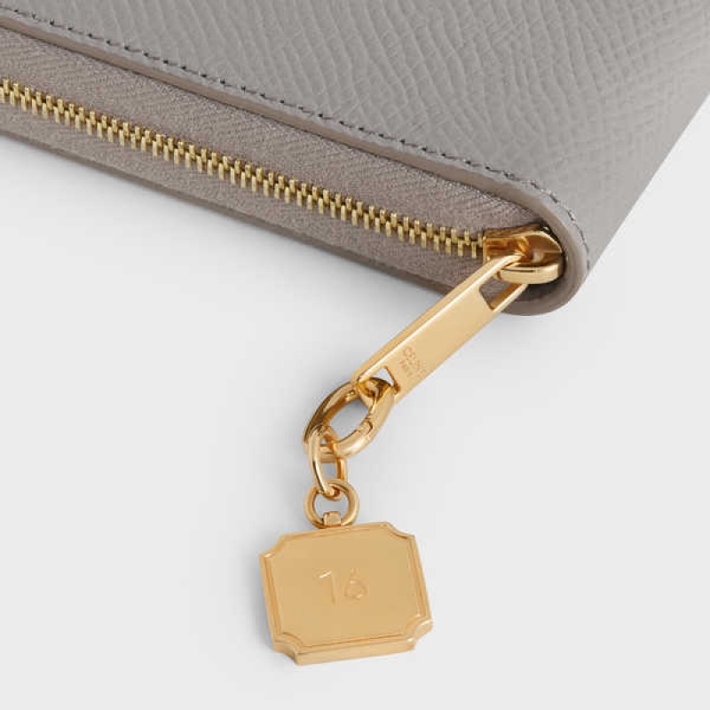 Gold Celine 16 CHARM in Brass Leather Goods Accessories | CL-592923