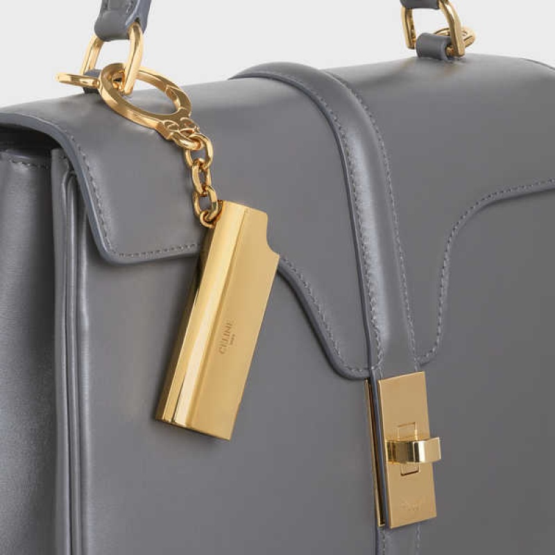 Gold Celine LIGHTER CASE CHARM in Brass Leather Goods Accessories | CL-592920