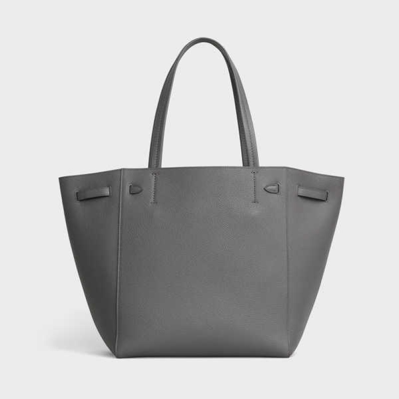 Grey Celine Small Phantom in soft grained calfskin Cabas | CL-593092