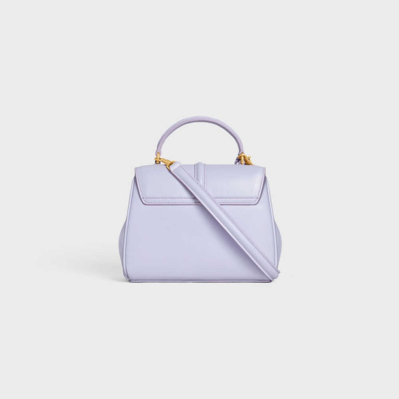 Light Lavender Celine MINI in satinated calfskin 16 | CL-593270