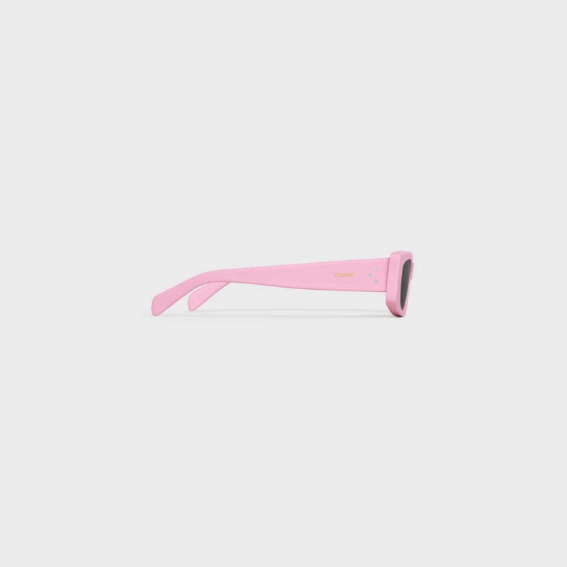 Light Pink Celine Graphic S258 in Acetate Sunglasses | CL-592412