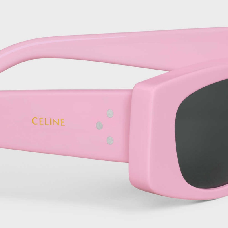 Light Pink Celine Graphic S258 in Acetate Sunglasses | CL-592412