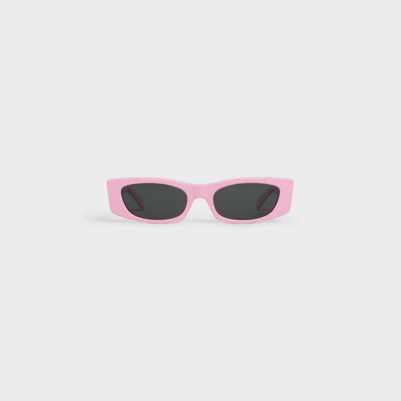 Light Pink Celine Graphic S258 in Acetate Sunglasses | CL-592412