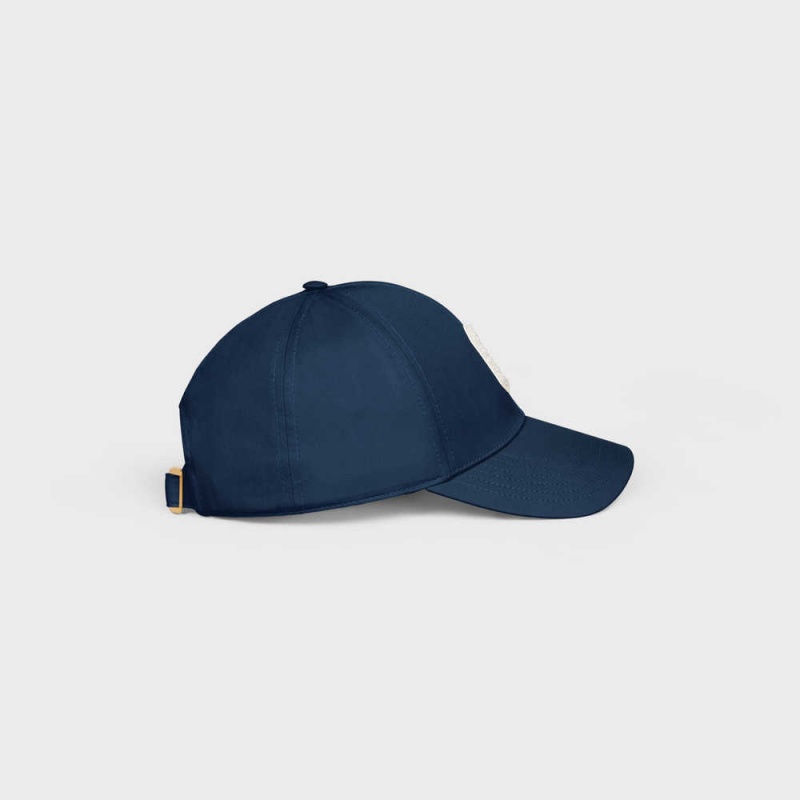 Marine Celine INITIAL BASEBALL IN COTTON Cap | CL-592366