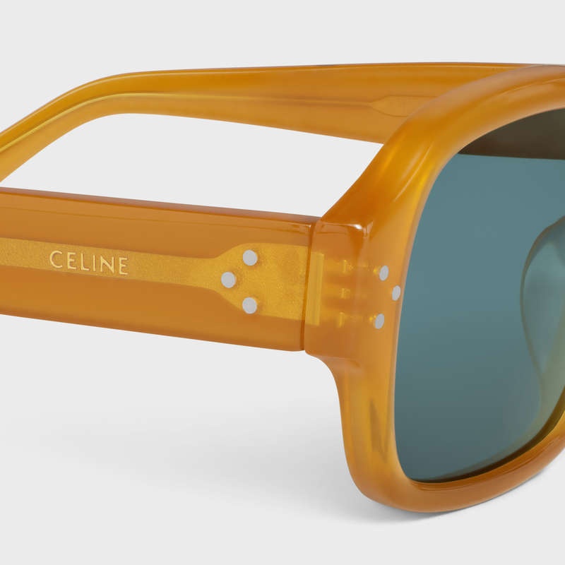 Milky Honey Celine Frame 49 in Acetate Sunglasses | CL-591729