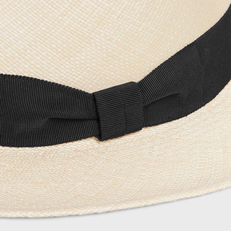 Natural Celine fedora in straw Hat | CL-591723