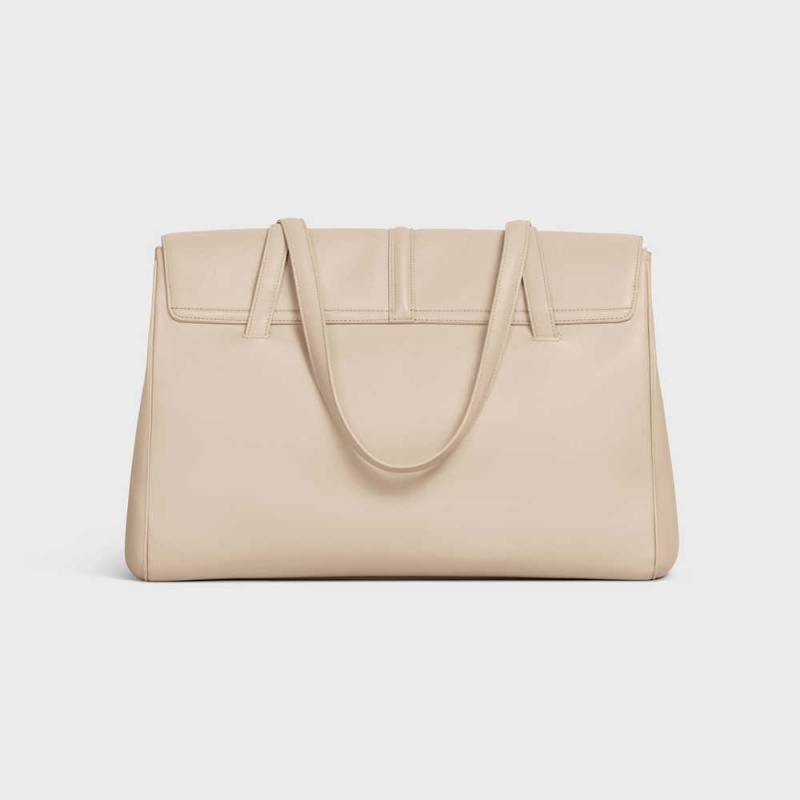 Nude Celine Large Soft bag in Smooth Calfskin 16 | CL-593267