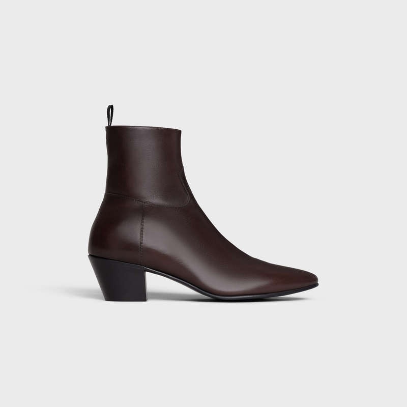 OAK Celine Jacno Zipped in CALFSKIN Boots | CL-591865