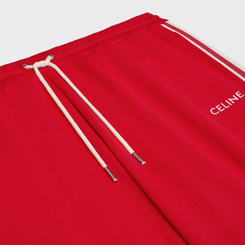 RED / OFF WHITE Celine Tracksuit in double face jersey Pants | CL-592039