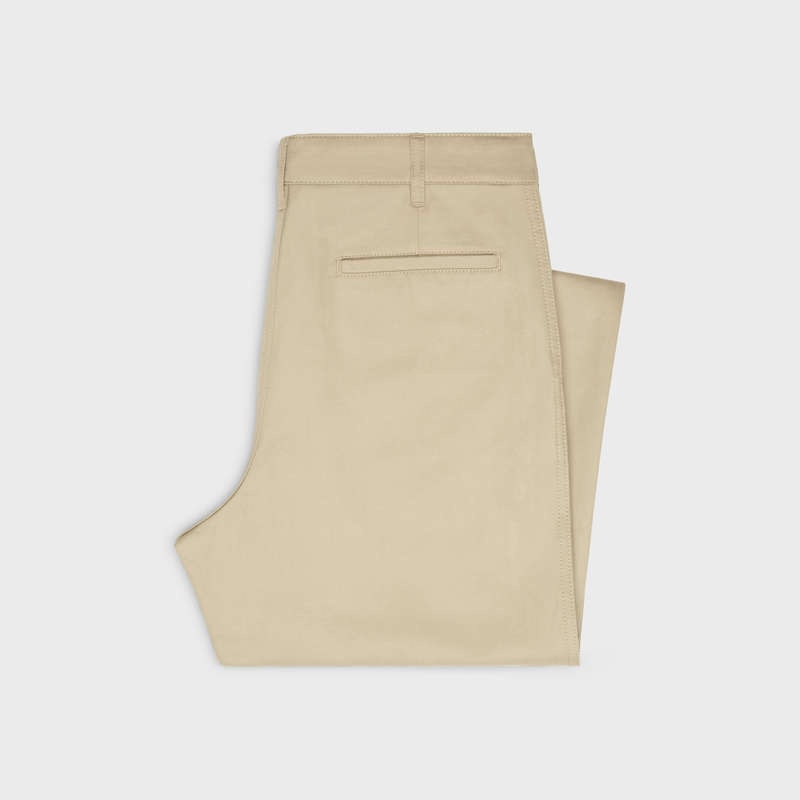 Raw Wash Celine straight chinos in cotton twill Pants | CL-592064