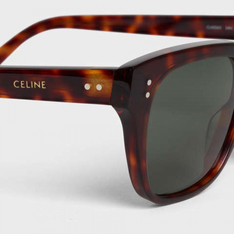 Red Havana Celine Frame 04 in Acetate Sunglasses | CL-591739