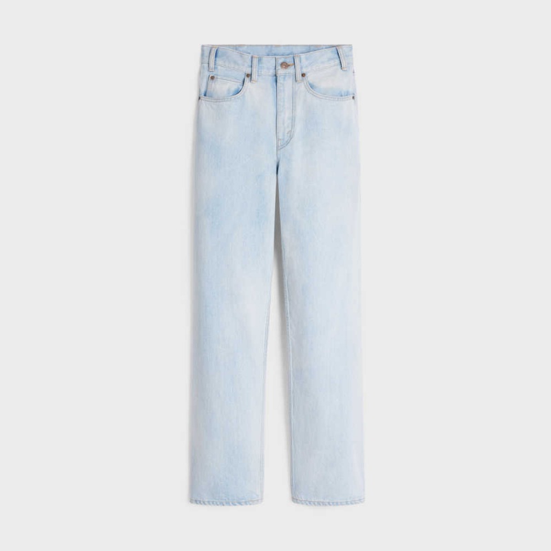 SUN FADED WASH Celine MARGARET JEANS IN SUN-FADED WASH DENIM Pants | CL-592716