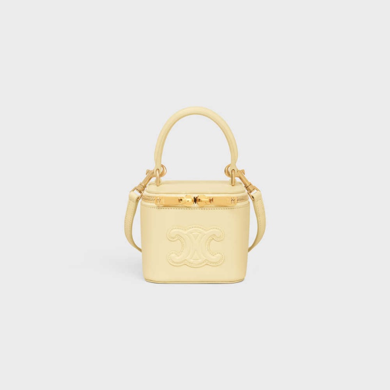 Sunlight Celine VANITY CASE CUIR TRIOMPHE IN SMOOTH CALFKSIN Mini Bags | CL-593040