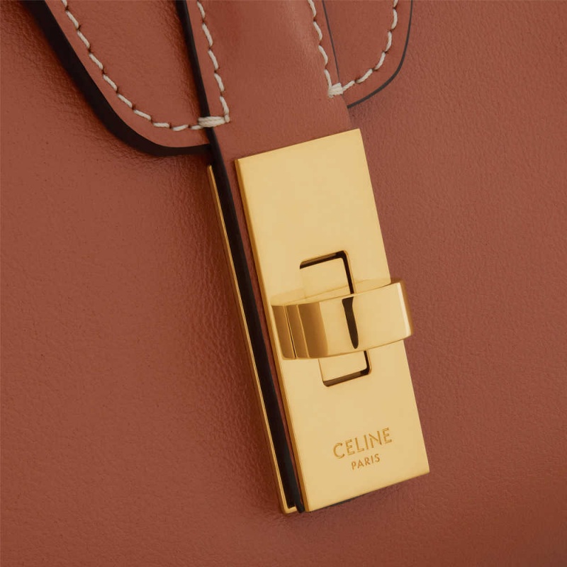 Tan Celine Teen Soft in Smooth Calfskin 16 | CL-593262