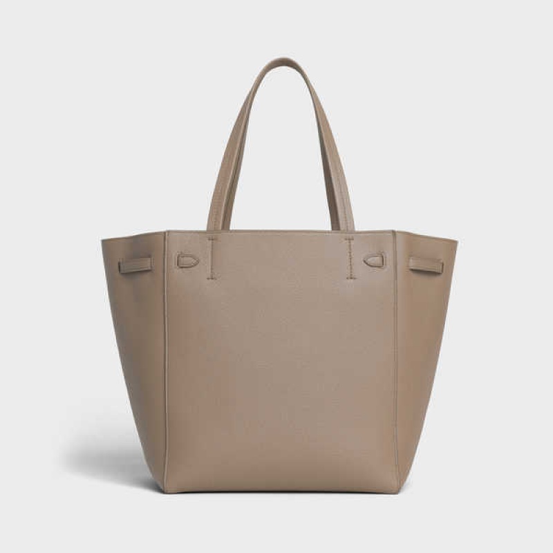 Taupe Celine Small Phantom in soft grained calfskin Cabas | CL-593093