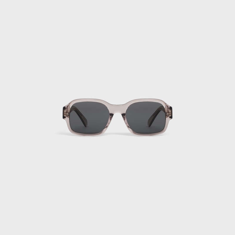 Transparent Taupe Celine Frame 49 in Acetate Sunglasses | CL-591730