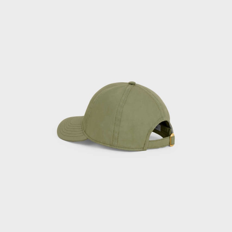 VERT GRISE Celine BASEBALL IN COTTON Cap | CL-592364