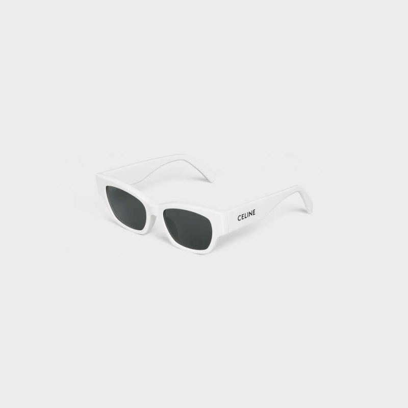 White Celine Monochroms 01 in Acetate Sunglasses | CL-592416