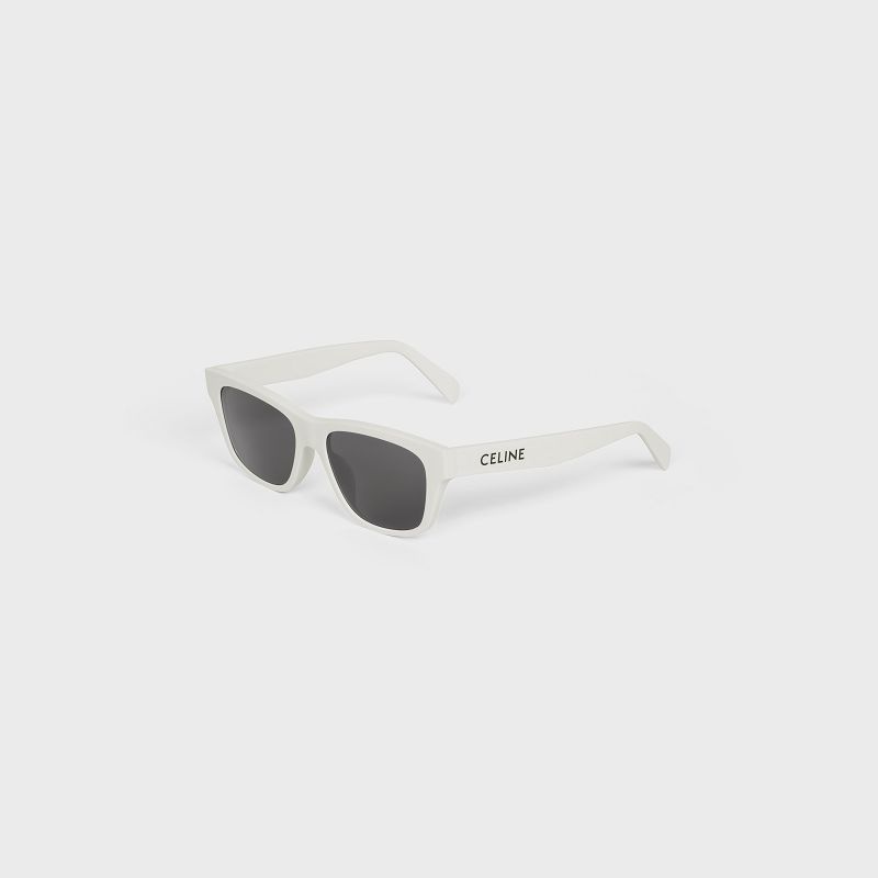 White Celine Monochroms 05 in Acetate Sunglasses | CL-591748