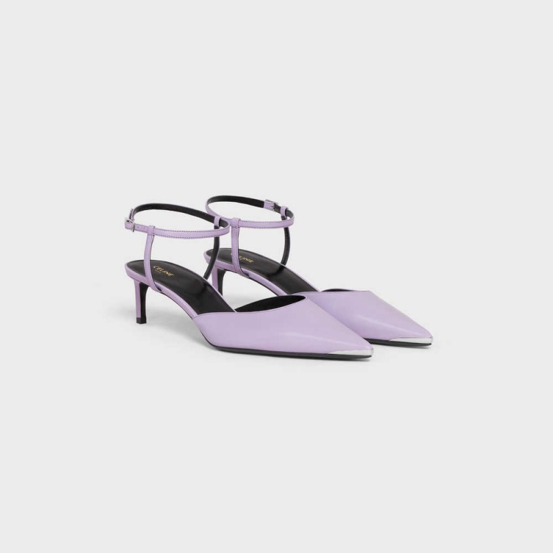 colchique Celine KITTEN WITH METAL TOE in KIDSKIN Pumps | CL-592567